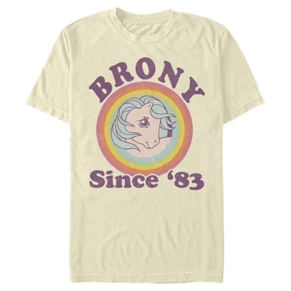 Men_s My Little Pony Retro Brony Since 1983 T-Shirt