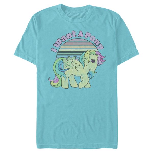 Men_s My Little Pony Skydancer Want a Pony T-Shirt