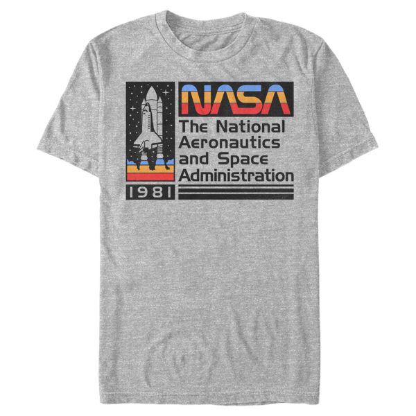 Men_s NASA 1981 Retro Stripes T-Shirt