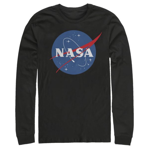 Men_s NASA Circle Logo Long Sleeve Shirt