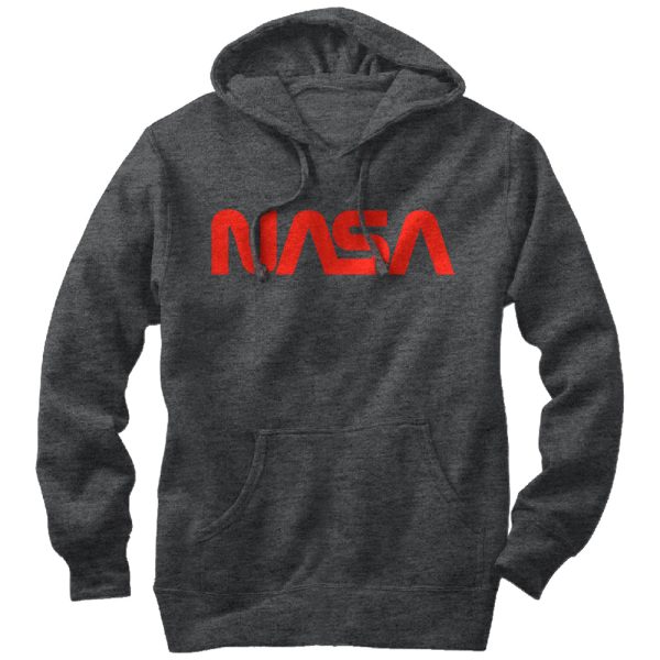 Men_s NASA Classic Logo Pull Over Hoodie