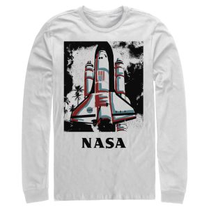 Men_s NASA Color Pop Launch Edgy Palm Tree Long Sleeve Shirt