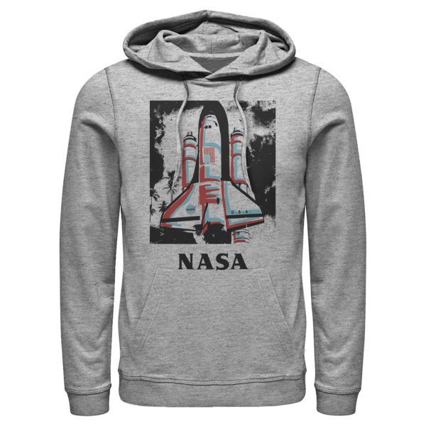 Men_s NASA Color Pop Launch Edgy Palm Tree Pull Over Hoodie