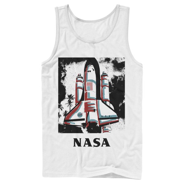 Men_s NASA Color Pop Launch Edgy Palm Tree Tank Top