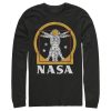 Men_s NASA Da Vinci Astronaut Logo Long Sleeve Shirt
