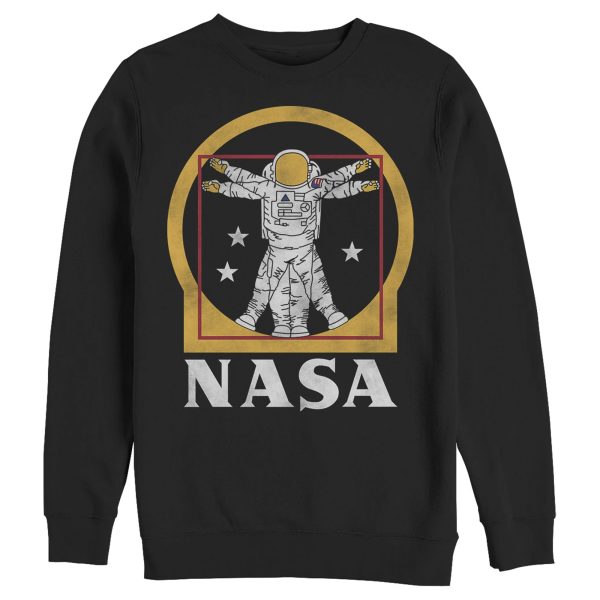 Men_s NASA Da Vinci Astronaut Logo Sweatshirt