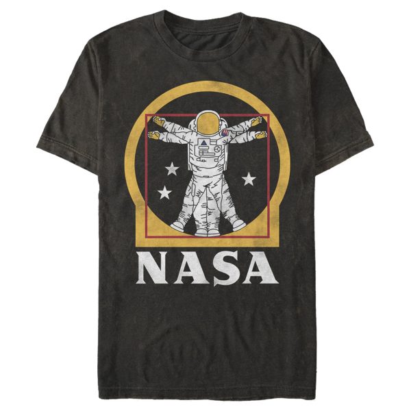 Men_s NASA Da Vinci Astronaut Logo T-Shirt