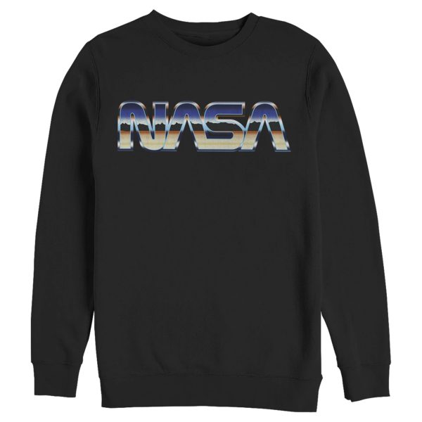 Men_s NASA Desert Landscape Logo Sweatshirt