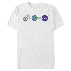 Men_s NASA Emoji Space Equation T-Shirt