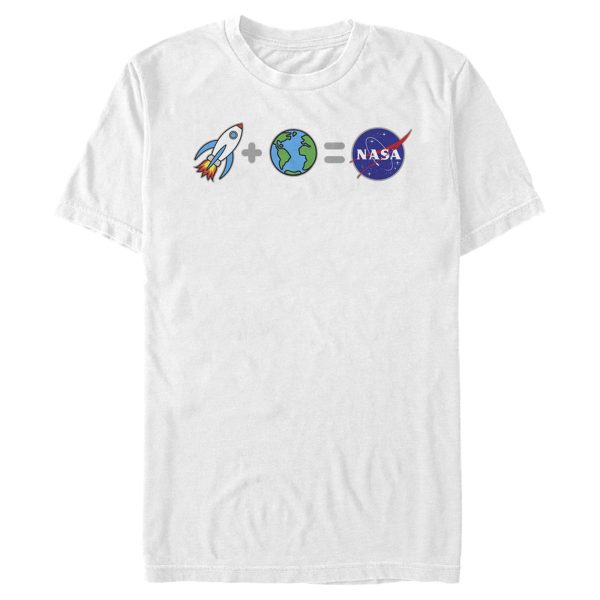 Men_s NASA Emoji Space Equation T-Shirt