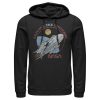 Men_s NASA Explore The Universe Circle Portrait Pull Over Hoodie