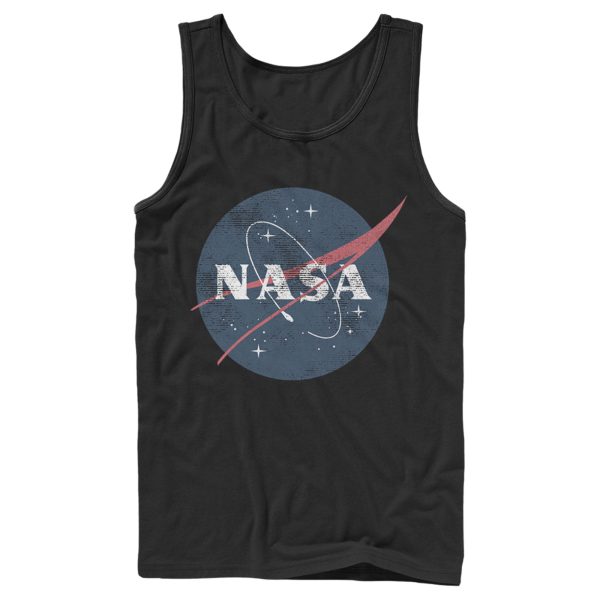 Men_s NASA Faded Circle Logo Tank Top