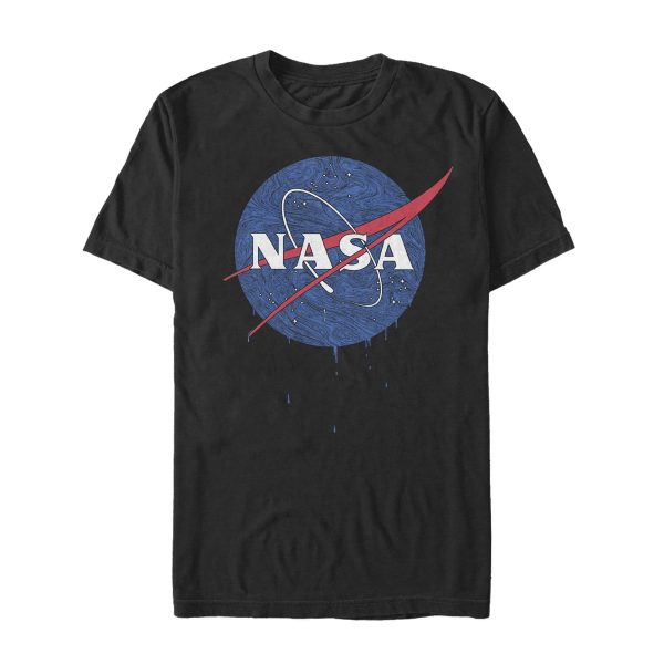 Men_s NASA Galactic Swirl Logo T-Shirt