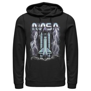 Men_s NASA Lightning Launch Pull Over Hoodie