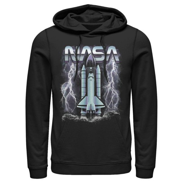 Men_s NASA Lightning Launch Pull Over Hoodie