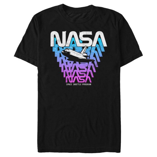 Men_s NASA Logo Fade Away T-Shirt