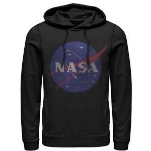 Men_s NASA Logo Pull Over Hoodie