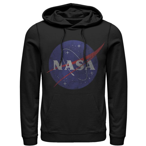 Men_s NASA Logo Pull Over Hoodie