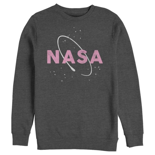 Men_s NASA Logo With Space Ring Sweatshirt