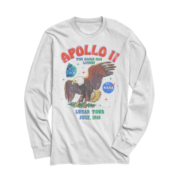 Men_s NASA Lunar Tour Eagle Long Sleeve Shirt