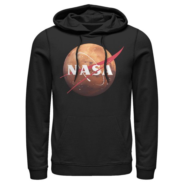 Men_s NASA Mars Logo Pull Over Hoodie