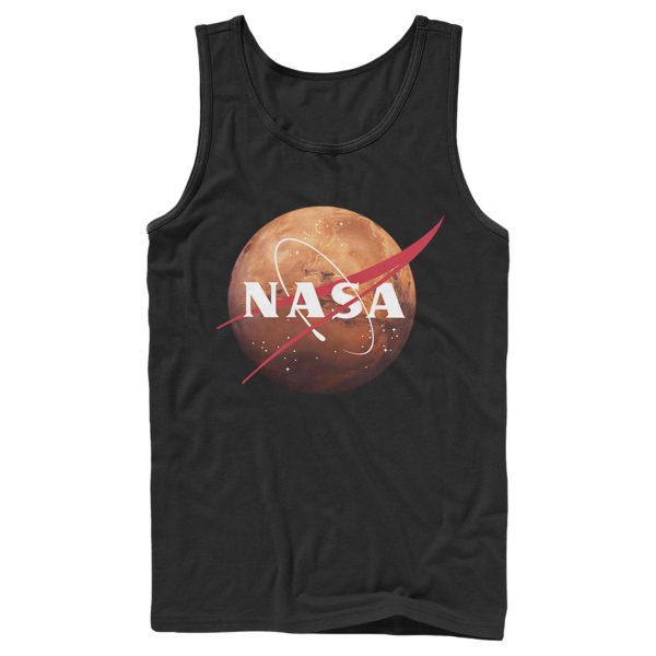 Men_s NASA Mars Logo Tank Top