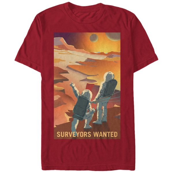 Men_s NASA Mars Surveyors Wanted T-Shirt