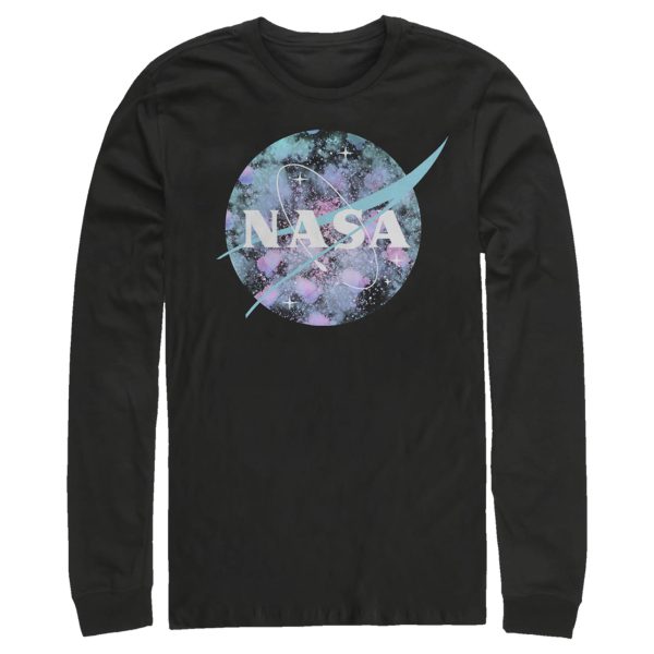 Men_s NASA Microscope Logo Long Sleeve Shirt