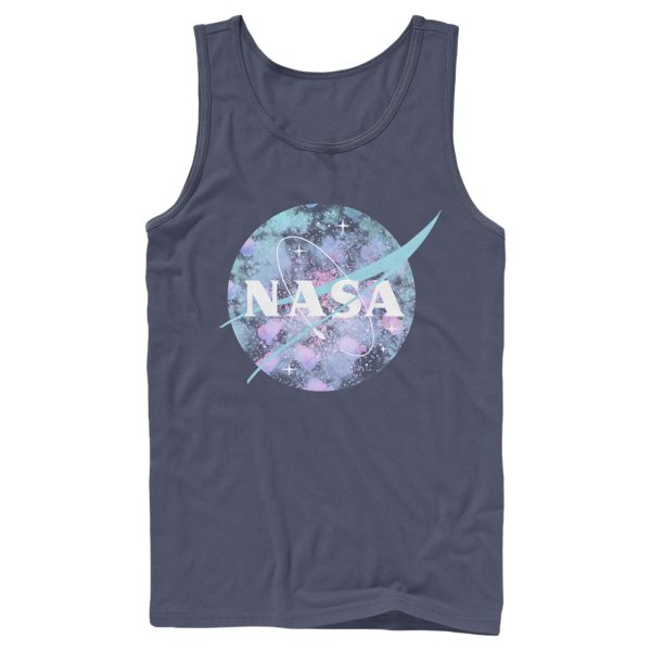 Men_s NASA Microscope Logo Tank Top