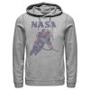 Men_s NASA Neon Astronaut Cowboy In Space Pull Over Hoodie