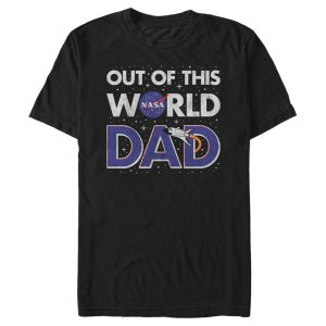 Men_s NASA Out Of This World Dad Father_s Day T-Shirt