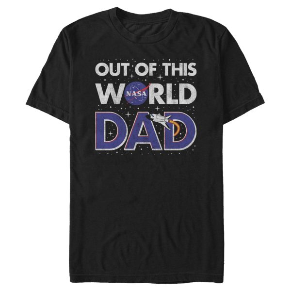 Men_s NASA Out Of This World Dad Father_s Day T-Shirt