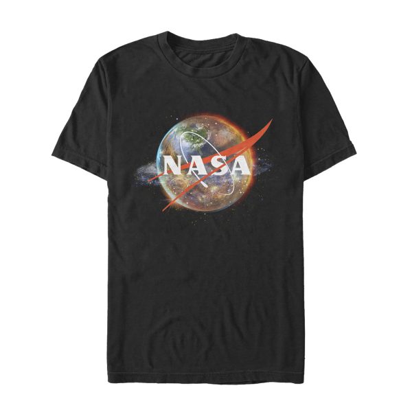 Men_s NASA Planetary Swirl Logo T-Shirt