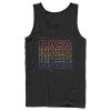 Men_s NASA Rainbow Repeat Logo Tank Top