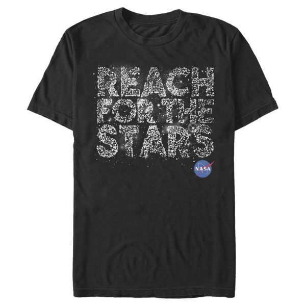 Men_s NASA Reach For The Stars Bright Stars T-Shirt