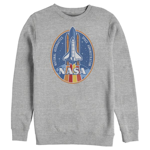 Men_s NASA Retro Rocket Emblem Sweatshirt