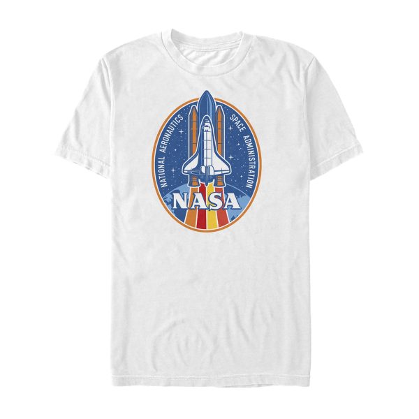 Men_s NASA Retro Rocket Emblem T-Shirt