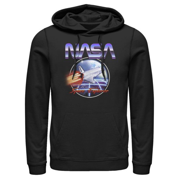 Men_s NASA Retro Space Explorer Pull Over Hoodie