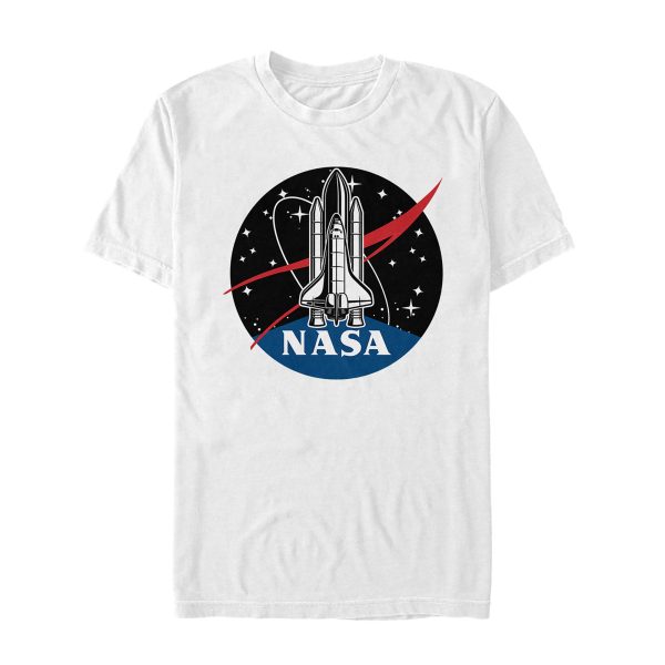 Men_s NASA Rocket Logo T-Shirt