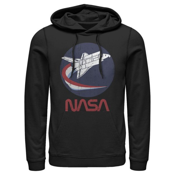 Men_s NASA Shuttle Three Color Swoosh Circle Pull Over Hoodie