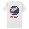 Men_s NASA Shuttle Three Color Swoosh Circle T-Shirt