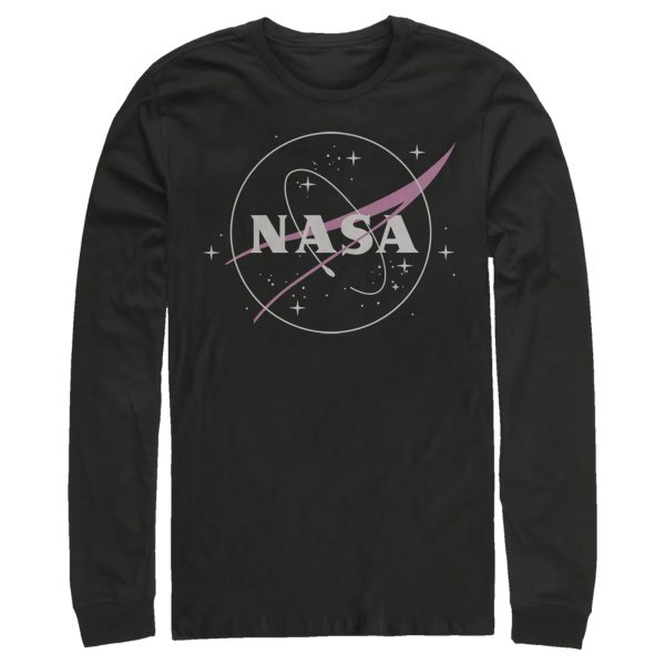 Men_s NASA Simple Logo Long Sleeve Shirt