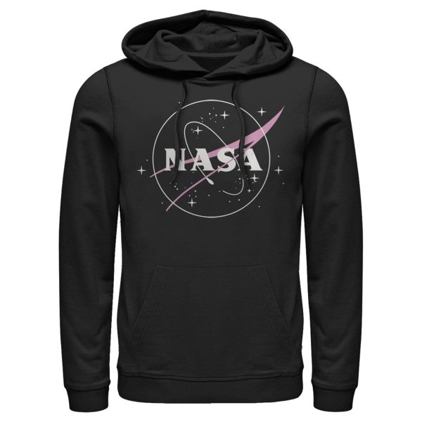 Men_s NASA Simple Logo Pull Over Hoodie