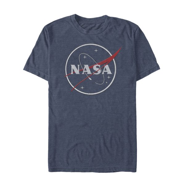 Men_s NASA Sleek Glitter Logo T-Shirt