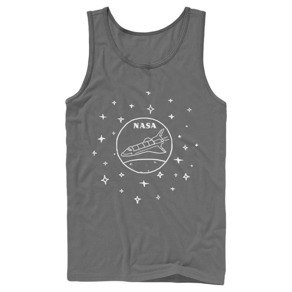 Men_s NASA Sleek Star Rocket Tank Top