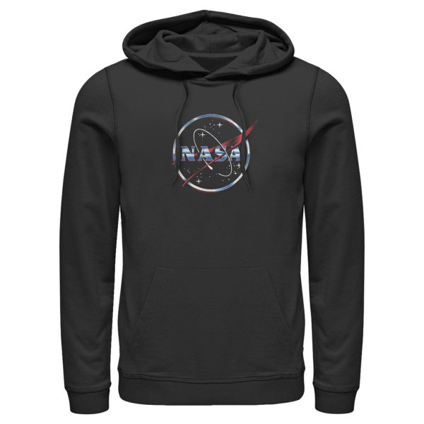 Men_s NASA Space Logo Pull Over Hoodie