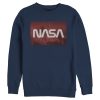 Men_s NASA Space Shuttle Blast Off Text Over Lay Sweatshirt