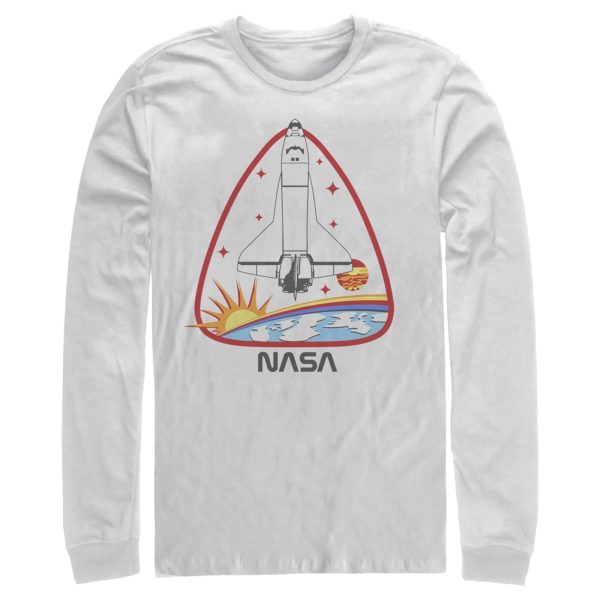 Men_s NASA Space Shuttle Crest Long Sleeve Shirt