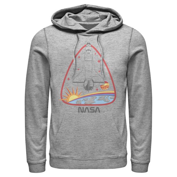 Men_s NASA Space Shuttle Crest Pull Over Hoodie