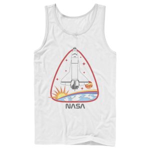 Men_s NASA Space Shuttle Crest Tank Top